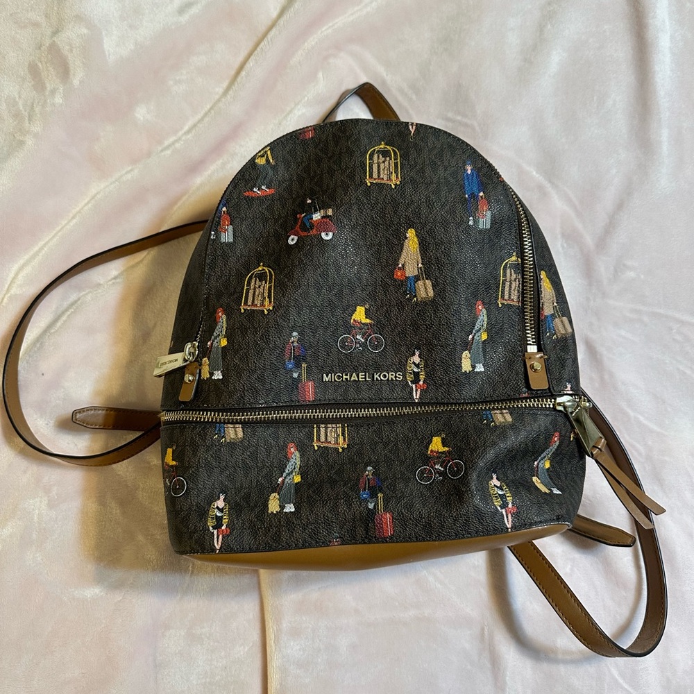 Michael Kors Rhea Medium Jet Set Girls Backpack